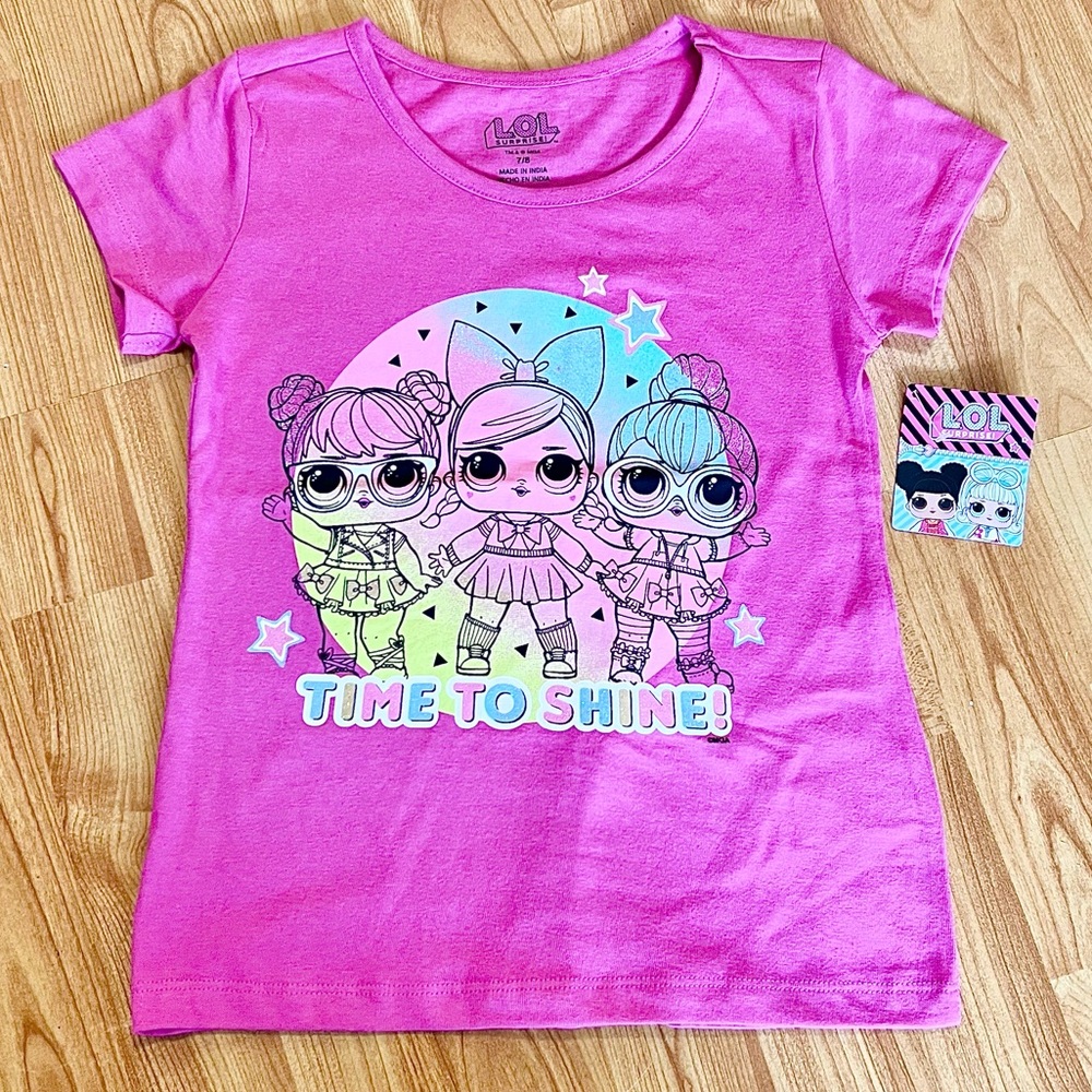 LOL SURPRISE little girl t shirt